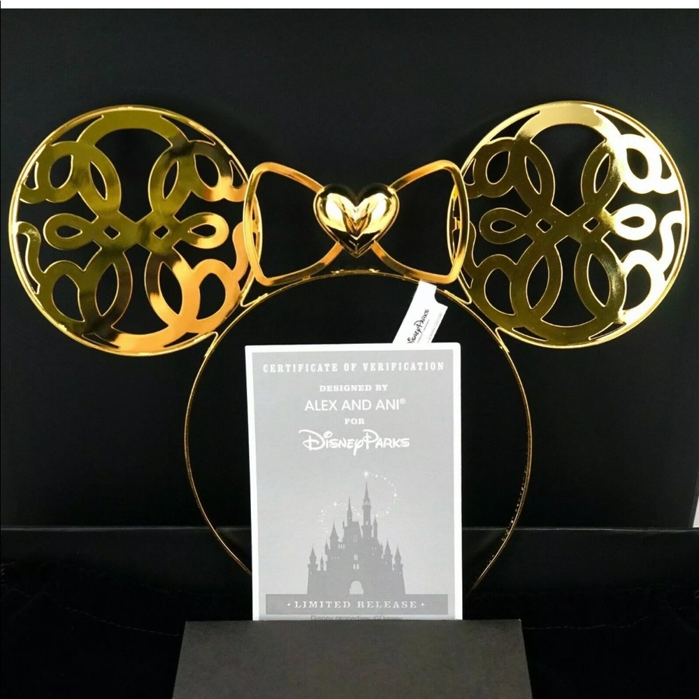 Alex and Ani Gold Minnie Mouse Limited Edition